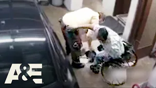 Wheelchair-Bound Defendant Fights & Gets Officer's Gun | Court Cam | A&E