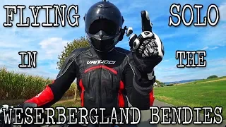 Riding  Solo in Weserbergland