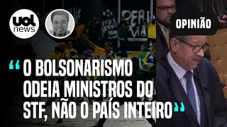 8/1: Ódio ao STF lembra por que Bolsonaro, cabeça do golpe, precisa ser julgado, diz Sakamoto