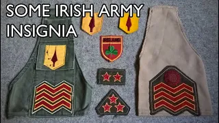 Some Irish Army Insignia