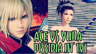 Dissidia Final Fantasy NT 1v1 - Ace Vs Yuna