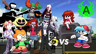 [FNF] Friday Night Funkin' cartoon Animation, but its Boyfriend & Girlfriend VS Everyone!