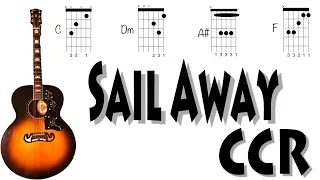 Sail Away Guitar Chords Creedence Clearwater Revival CCR