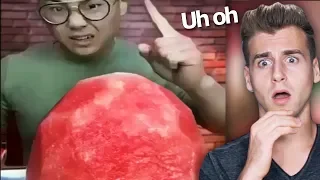 Eat This Watermelon In 1 Second