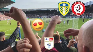 SCENES AS PIROE SCORES FROM 22 YARDS!😍🔥 Leeds United 2-1 Bristol City | 2023/24