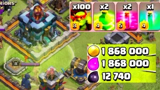 Sneaky Goblins plus jump spell farming trick | Clash of Clans