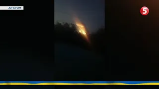 💥Вибухає у ЄВПАТОРІЇ 🔥 Все в ДИМУ 💥 Бавовна в КРИМУ