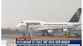 Ed Force One, pesawat Boeing 747 grup rock Iron Maiden, mengalami kecelakaan - BIP 14/03
