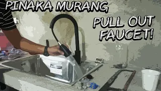 CHEAPEST PULL OUT FAUCET IN THE WORLD! | UNBOXING + INSTALLATION!