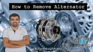 How to remove alternator