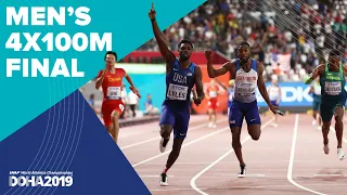 Men's 4x100m Relay Final | World Athletics Championships Doha 2019