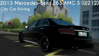 City Car Driving 1.5.9 - 2013 Mercedes-Benz E63 AMG S (W212) - Custom Sound - Buy Link