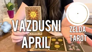 Blizanci, Vaga, Vodolija ✈️ APRIL 2024. Ovo je čudo!!!! Pravo čudo!!!💃🕺💰❤️‍🔥 Mesečni tarotskop