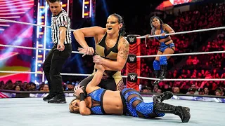 WWE Ronda Rousey & Shayna Baszler vs Kayden Carter & Katana Chance 6/5/23