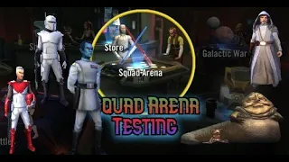 Squad Arena: Thrawn Destroys Jabba and Jedi Master Luke!