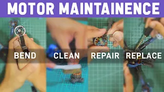 FPV Motor DIY Cleaning & Fixing