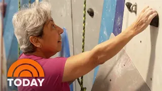 A look at the benefits of rock climbing for people with Parkinson’s