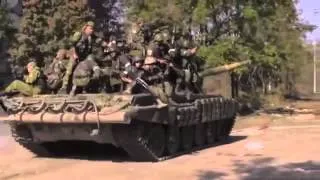 Overview of the battle for the airport Donetsk units Givi Motorolla and Abkhazia