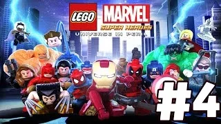 LEGO Marvel Super Heroes: Universe in Peril Walkthrough Part 4 - The Raft HD