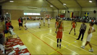 NSDBC U15 Women, Denmark - Nederlands, 05-08-2016