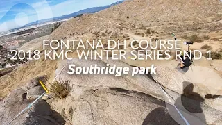 FONTANA DH COURSE (2018 KMC Winter Series Rnd 1), Southridge park, CA, USA