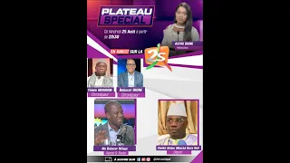 🔴CHEIKH BARA DOLY(DEPUTE) ET Me BABACAR NDIAYE(AVOCAT SONKO) DANS PLATEAU SPECIAL AVEC ASTOU DIONE