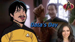 Slice of life on the Enterprise - TNG: Data’s Day (feat. @wallabyngbong5038!) - Season 4, Episode 11