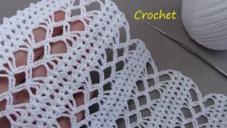 Забытый УЗОР КРЮЧКОМ из старого журнала ПРОСТОЕ вязание крючком для начинающих CROCHET pattern lace
