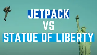 JETPACK FLIES AROUND THE STATUE OF LIBERTY!