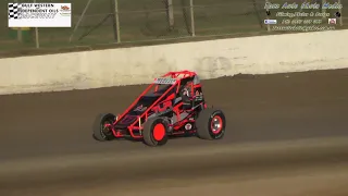 Wingless Sprints Heat 1  Gulf Western & Independent Oils Raceway Latrobe 20/10/18