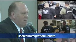 Heated Immigration Debate With ICE Director Draws Hundreds