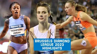 Brussels Diamond League 2023 Highlights