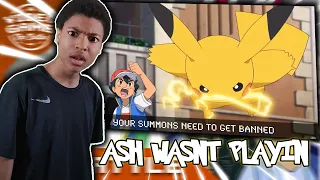 ASH ISNT MESSIN' AROUND!! | Ash Ketchum vs. Yugi Muto - Rap Battle [Pokemon vs. Yu-Gi-Oh!] Reaction