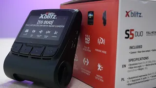 Rejestrator samochodowy z kamerą cofania - Xblitz S5Duo