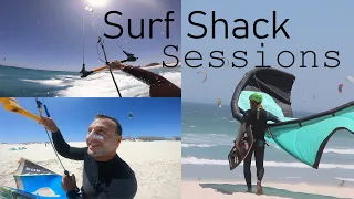 Surf Shack Sessions - Learning To Kite in Waves - Dolphin Beach