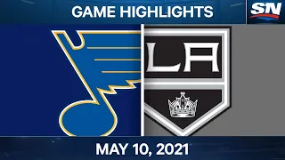 NHL Game Highlights | Blues vs. Kings - May 10, 2021