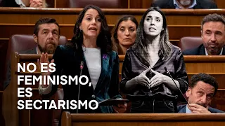 Arrimadas a Montero: "¿Quiere que el 8M sea una gran fiesta para la mujer? Dimita como ministra"