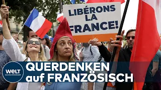 COVID-GESUNDHEITSPASS: Wieder Massenproteste in Frankreich gegen Corona-Politik von Macron
