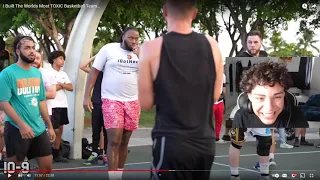 To many big men! Reacting to I Built The Worlds Most TOXIC Basketball Team…