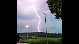 Blitzeinschläge, Steiermark (Österreich), 1 Juli 2020