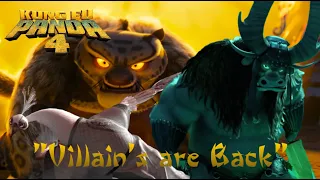 Kung Fu Panda 4 "Villain's are Back"