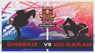 B-Boy Shigekix vs B-Boy Kid Karam | Top 8 | Red Bull BC One World Final Austria 2020