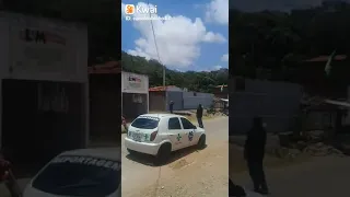 HELICÓPTERO SOBREVOANDO O BAIRRO DE CIDADE NOVA ATRÁS DOS BANDIDOS