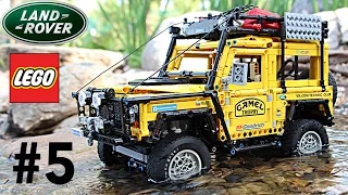 VERY COOL LEGO Land Rover Defender Camel Trophy Experience with SBrick. Episode 5