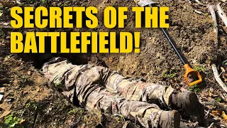 Secrets Beneath the Soil: Uncovering WWI Battlefield Artifacts! Metal Detecting Adventures