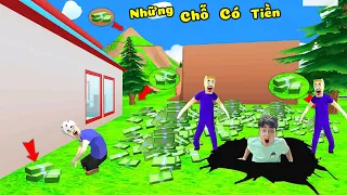 NHỮNG NƠI BÍ MẬT CẤT GIẤU TIỀN TRONG Dude Theft Wars THẮNG TÊ TÊ