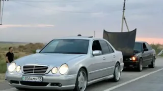 Mercedes Benz w210 E55 vs Bmw e34 540