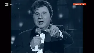 Pino Insegno - Bobby Solo canta " Una lacrima sul viso " - Tale e Quale Sanremo 17/02/2024