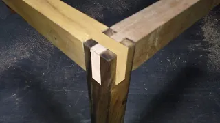 how to connect wood without NAILS and Clamps || woodworking joint