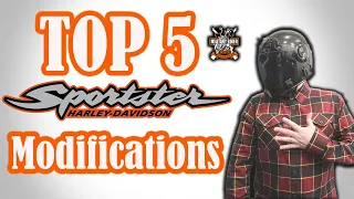 My Top 5 Harley-Davidson Sportster Modifications To Make Your Bike Look Badass!